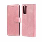 For OPPO Reno5 5G / Reno5 4G / Find X3 Lite Classic Calf Texture PU + TPU Horizontal Flip Leather Case with Holder & Card Slots & Wallet(Rose Gold) - 1