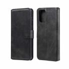 For Xiaomi Redmi Note 10 4G / Note 10S Classic Calf Texture PU + TPU Horizontal Flip Leather Case with Holder & Card Slots & Wallet(Black) - 1