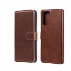 For Xiaomi Note 10 Pro / Note 10 Pro Max Classic Calf Texture PU + TPU Horizontal Flip Leather Case with Holder & Card Slots & Wallet(Brown) - 1