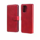 For Xiaomi Mi 11 Classic Calf Texture PU + TPU Horizontal Flip Leather Case with Holder & Card Slots & Wallet(Red) - 1