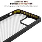 For iPhone 12 Pro Carbon Fiber Acrylic Shockproof Protective Case(Blue) - 6