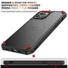 For iPhone 12 Pro Carbon Fiber Acrylic Shockproof Protective Case(Blue) - 8