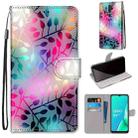 For OPPO A9 (2020) / A5 (2020) / A11X / A11 Coloured Drawing Cross Texture Horizontal Flip PU Leather Case with Holder & Card Slots & Wallet & Lanyard(Translucent Glass) - 1