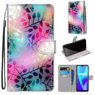 For OPPO Realme C15 / C12 / C25 / 7i (Global) / Narzo 20 / 30A Coloured Drawing Cross Texture Horizontal Flip PU Leather Case with Holder & Card Slots & Wallet & Lanyard(Translucent Glass) - 1