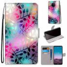 For Nokia 5.4 Coloured Drawing Cross Texture Horizontal Flip PU Leather Case with Holder & Card Slots & Wallet & Lanyard(Translucent Glass) - 1