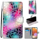 For Samsung Galaxy A32 4G / A32 Lite Coloured Drawing Cross Texture Horizontal Flip PU Leather Case with Holder & Card Slots & Wallet & Lanyard(Translucent Glass) - 1