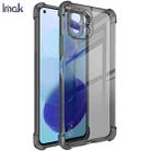 For Xiaomi Mi 11 Lite 5G IMAK All-inclusive Shockproof Airbag TPU Case (Transparent Black) - 1