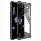 For Asus ROG Phone 5 IMAK All-inclusive Shockproof Airbag TPU Case (Transparent Black) - 1