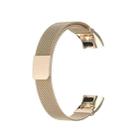 For Huawei Band 3 Pro / 4 Pro Milanese Watch Band(Champagne Gold) - 1