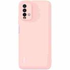 For Xiaomi Redmi Note 9 4G IMAK UC-2 Series Shockproof Full Coverage Soft TPU Case(Pink) - 1