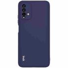 For Xiaomi Redmi Note 9 4G IMAK UC-2 Series Shockproof Full Coverage Soft TPU Case(Blue) - 1