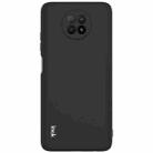 For Xiaomi Redmi Note 9T IMAK UC-2 Series Shockproof Full Coverage Soft TPU Case(Black) - 1