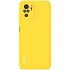 For Xiaomi Redmi Note 10S IMAK UC-2 Series Shockproof Full Coverage Soft TPU Case(Yellow) - 1