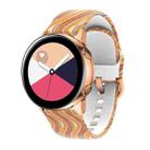 For Samsung Galaxy Watch 46mm Silicone Printing Watch Band(Colored Glaze) - 1