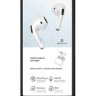 WiWU Airbuds Lite Touch Bluetooth Earphone with Charging Box, Support Siri & Master-slave Switching & IOS Display Battery(White) - 3