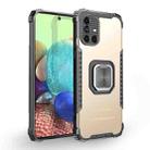 For Samsung Galaxy A51 / A31 Fierce Warrior Series Armor All-inclusive Shockproof Aluminum Alloy + TPU Protective Case with Ring Holder(Gold) - 1
