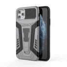 For iPhone 11 Pro Max War Chariot Series Armor All-inclusive Shockproof PC + TPU Protective Case with Invisible Holder For iPhone 11 Pro(Grey) - 1