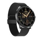 Q9L 1.28 inch IPS Color Screen IP67 Waterproof Smart Watch, Support Blood Pressure Monitoring / Heart Rate Monitoring / Sleep Monitoring(Black) - 1