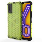 For vivo Y20 Shockproof Honeycomb PC + TPU Protective Case(Green) - 1