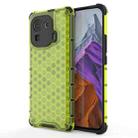 For Xiaomi Mi 11 Pro Shockproof Honeycomb PC + TPU Protective Case(Green) - 1