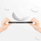 For iPad Pro 11 2022 / 2021 Lychee Peel Texture Horizontal Deformation Flip TPU Leather Tablet Case with Three-folding Holder & Sleep / Wake-up Function(Black) - 3