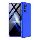 For Xiaomi Redmi K40 / K40 Pro GKK Three Stage Splicing Full Coverage PC Protective Case(Blue) - 1