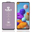 For Samsung Galaxy A21s 9H HD Large Arc High Alumina Full Screen Tempered Glass Film - 1