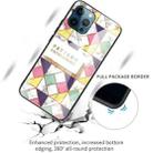 For iPhone 11 Pro Max Marble Tempered Glass Back Cover TPU Border Case (HCBL-20) - 4