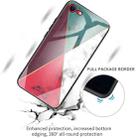For iPhone SE 2022 / SE 2020 Marble Tempered Glass Back Cover TPU Border Case(HCBL-12) - 4