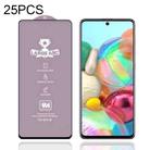 For Samsung Galaxy A71 25 PCS 9H HD Large Arc High Alumina Full Screen Tempered Glass Film - 1