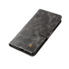 For Sony Xperia XA Retro Copper Button Crazy Horse Horizontal Flip PU Leather Case with Holder & Card Slots & Wallet & Lanyard(Gray) - 7