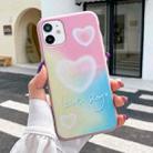 TPU Pattern Protective Case For iPhone 11 pro(Heart 2) - 1