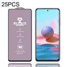 For Xiaomi Redmi Note 10 25 PCS 9H HD Large Arc High Alumina Full Screen Tempered Glass Film - 1