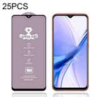 For Xiaomi Poco M2 25 PCS 9H HD Large Arc High Alumina Full Screen Tempered Glass Film - 1