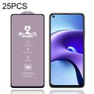 For Xiaomi Redmi Note 9T 25 PCS 9H HD Large Arc High Alumina Full Screen Tempered Glass Film - 1