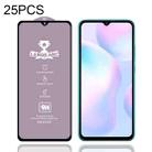 For Xiaomi Redmi 9i 25 PCS 9H HD Large Arc High Alumina Full Screen Tempered Glass Film - 1