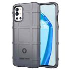 For OnePlus 9R Shockproof Shield Full Coverage Silicone Case(Grey) - 1