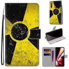 For OPPO Realme 5 / 5s / 5i / C3 / C3i / 6i / Narzo10 / 10A / 20A Coloured Drawing Cross Texture Horizontal Flip PU Leather Case with Holder & Card Slots & Wallet & Lanyard(Yellow Black Logo) - 1