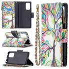 For Xiaomi Redmi Note 10 Pro Colored Drawing Pattern Zipper Horizontal Flip Leather Case with Holder & Card Slots & Wallet(Tree) - 1