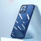 For iPhone 12 mini wlons Ice Crystal PC + TPU Shockproof Case (Blue) - 1
