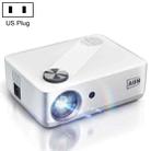 AUN AKEY8 1920x1080 6000 Lumens Portable Home Theater LED HD Digital Projector, Basic Version, US Plug - 1