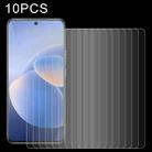 For vivo X60 10 PCS 0.26mm 9H 2.5D Tempered Glass Film - 1