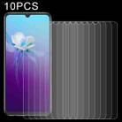 For vivo V20 2021 10 PCS 0.26mm 9H 2.5D Tempered Glass Film - 1