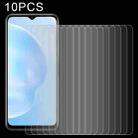 For vivo Y52s / Y52s t1 / T1 5G 10 PCS 0.26mm 9H 2.5D Tempered Glass Film - 1