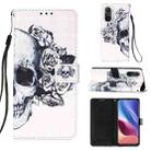 For Xiaomi Mi 11i / Poco F3 / Redmi K40 / K40 Pro 3D Painting Horizontal Flip Leather Case with Holder & Card Slot & Wallet & Lanyard(Skull) - 1