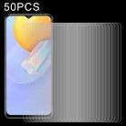 For vivo Y31 50 PCS 0.26mm 9H 2.5D Tempered Glass Film - 1