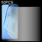 For vivo iQOO 7 50 PCS 0.26mm 9H 2.5D Tempered Glass Film - 1