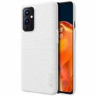 For OnePlus 9 (EU/NA Version) NILLKIN Frosted Concave-convex Texture PC Protective Case(White) - 1