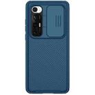 For Xiaomi Mi 10S NILLKIN CamShield Pro Series PC Full Coverage Dust-proof Scratch Resistant Mobile Phone Case(Blue) - 1