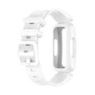 For Fitbit Inspire 2 Silicone Watch Band(White) - 1